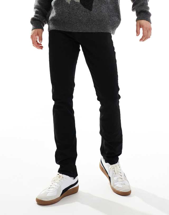 Jack & Jones - 5 pocket trouser in black