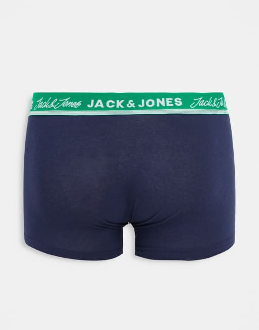 Jack & Jones – 5er-Pack verschiedenfarbige Unterhosen mit Reisetasche , 2 von 4