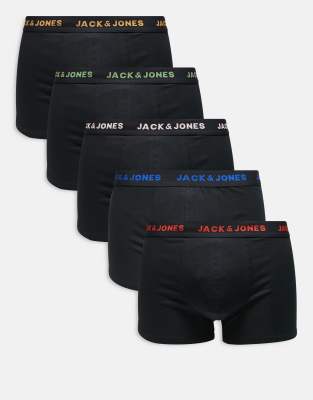 Er Packung schwarze Unterhosen Schwarz S