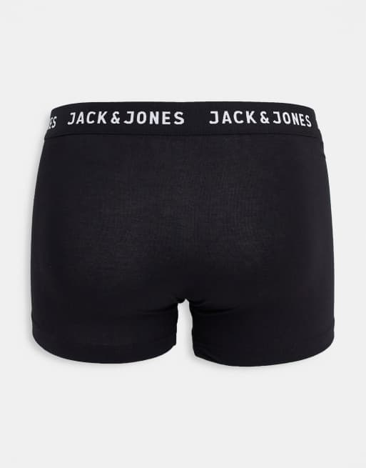JACK & JONES Trunks 7-Pack - Slip Corti In Cotone Ed Elastan, Comodi E Essential - Foto 2