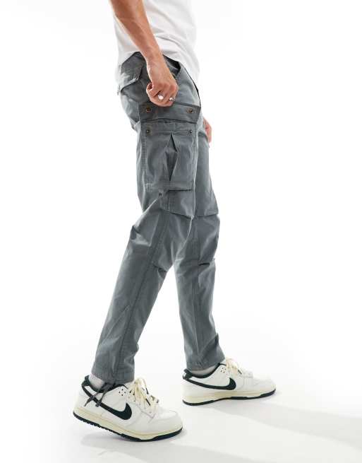 Jack & Jones - Ace - Losse cargobroek in leisteengrijs , 3 van 5