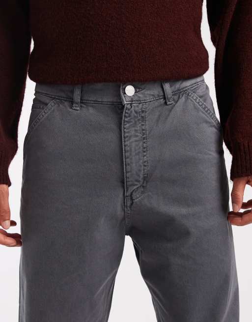 Jack & Jones - Alex - Baggy broek in workwear-stijl in grijs, 4 van 5