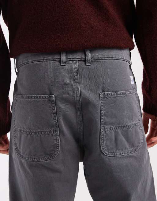 Jack & Jones - Alex - Baggy broek in workwear-stijl in grijs, 5 van 5