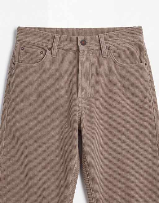 Jack & Jones Alex baggy cord trousers in brown, 9 of 9