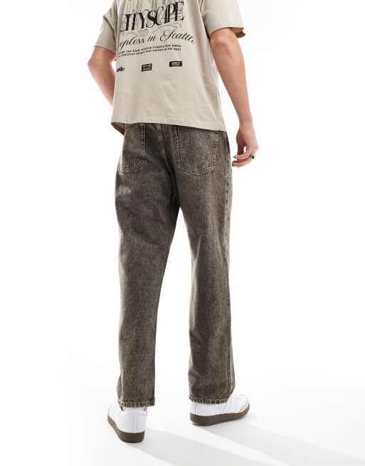 Jack & Jones Alex baggy fit jeans in acid wash , 3 of 5