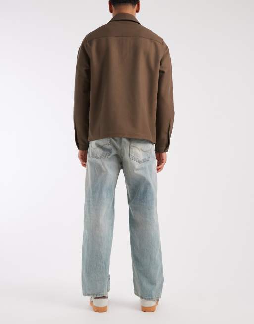 Jack & Jones Alex baggy fit jeans in light vintage wash, 2 of 5