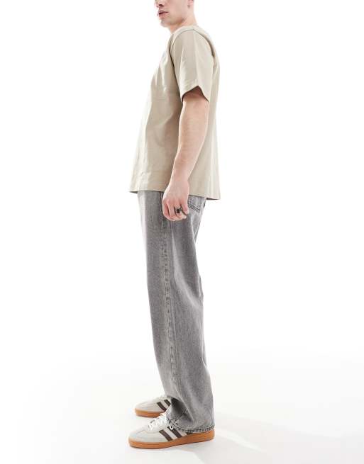Jack & Jones Alex baggy jeans gray wash