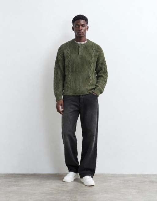 Jack & Jones Alex baggy jeans i vasket sort, 8 af 9