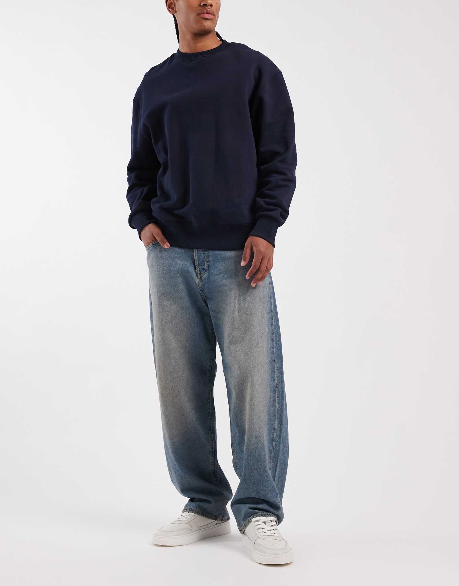 Мешковатые джинсы Jack &Jones Alex синего цвета