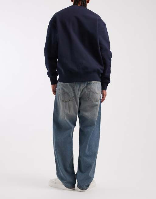 Jack & Jones Alex baggy jeans in blue