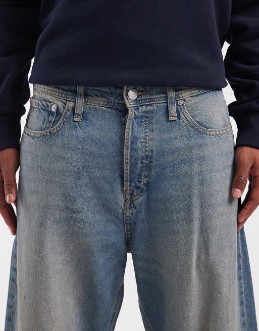 Jack & Jones Alex baggy jeans in blue