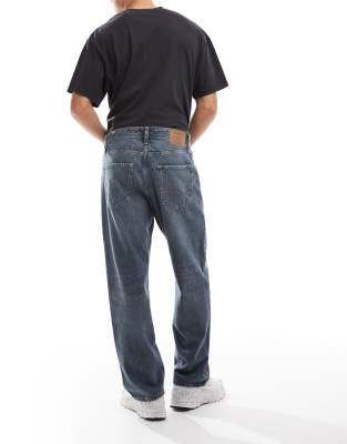 Jack & Jones Alex Baggy Jeans In Multi
