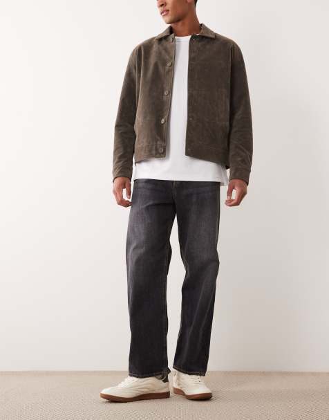 Jack & Jones Alex baggy jeans in grey wash