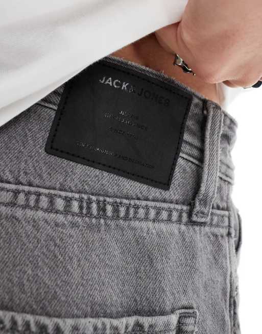 Jack & Jones Alex baggy jeans in grey, 4 of 5