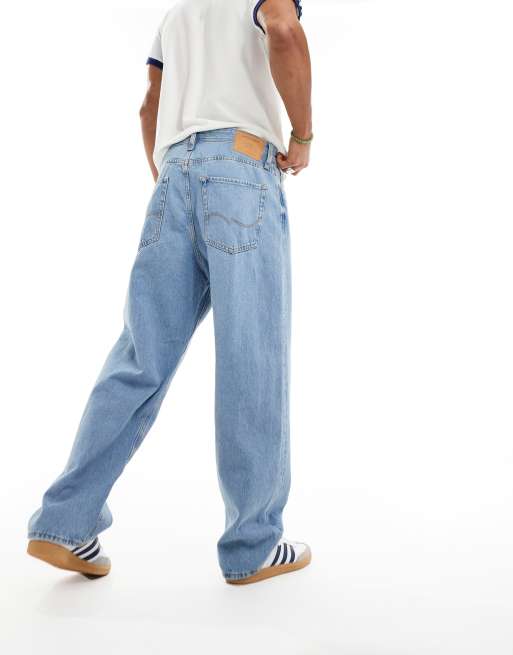 Jack & Jones – Alex – Baggy-Jeans in Hellblau, 3 von 5