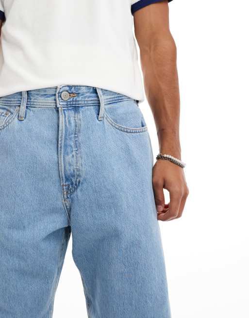 Jack & Jones – Alex – Baggy-Jeans in Hellblau, 4 von 5