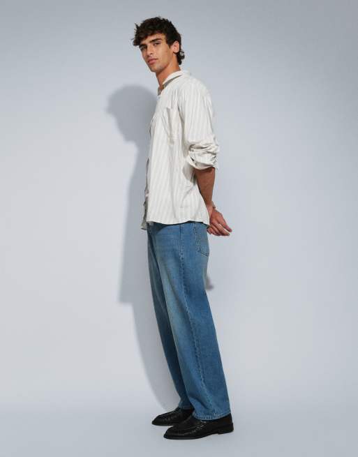 Jack & Jones Alex baggy jeans in light blue wash, 2 of 5