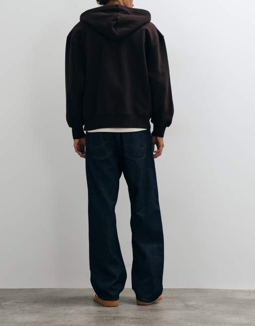Jack & Jones - Alex - Baggy jeans in raw wash   , 2 van 5
