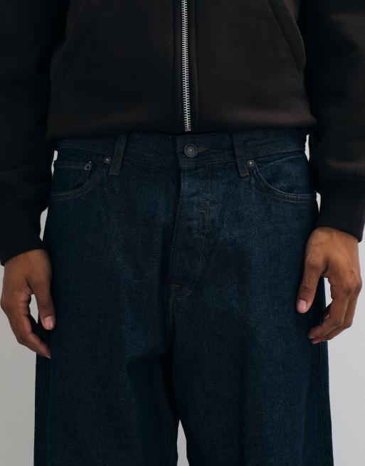 Jack & Jones - Alex - Baggy jeans in raw wash   , 5 van 5