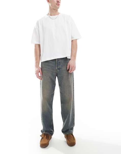 Jack & Jones - Alex - Baggy jeans in vintage blauwe wassing - view 1