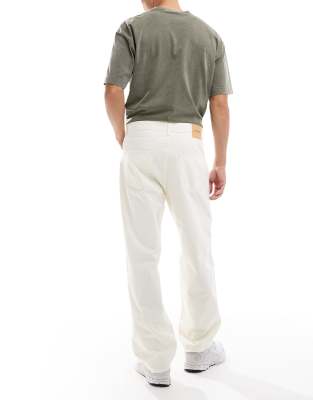 Jack & Jones Alex Baggy Jeans In White