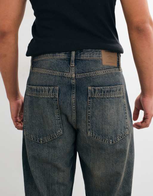 Jack & Jones Alex baggy jeans in worn blue, 5 of 10