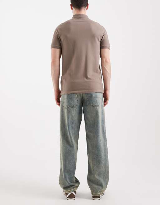 Jack & Jones Alex baggy jeans with pocket detail in washed blue tint, 3 of 5