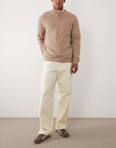 Jack & Jones - Alex - Baggy workwear broek in wit - view 1