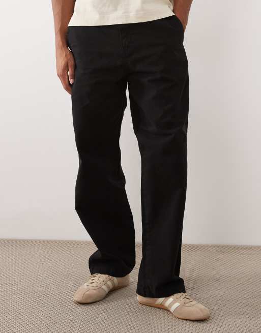 Jack & Jones - Alex - Baggy workwear broek met logopatch in zwart, 2 van 5