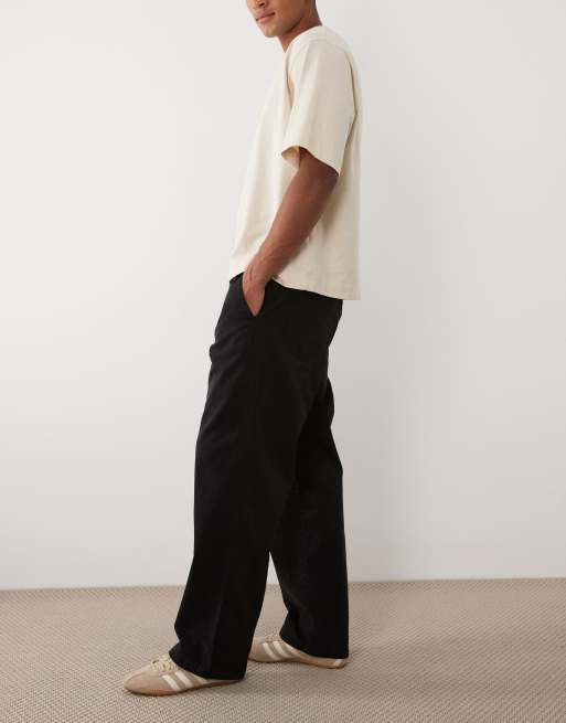 Jack & Jones - Alex - Baggy workwear broek met logopatch in zwart, 3 van 5