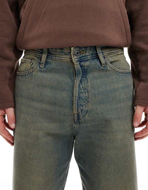 Jack & Jones – Alex – Blågröna, tvättade, baggy jeans, 5 av 5