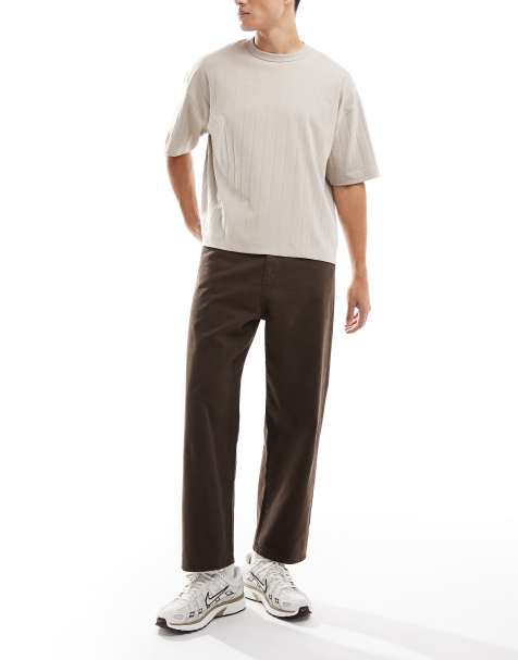 Jack & Jones – Alex – Bruna, baggy jeans - view 1