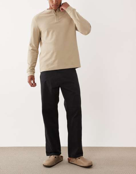 Jack & Jones – Alex – Czarne spodnie typu carpenter - view 1