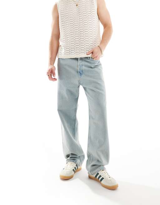Jack & Jones - Alex - Jean baggy - Bleu clair délavé , 3 de 5