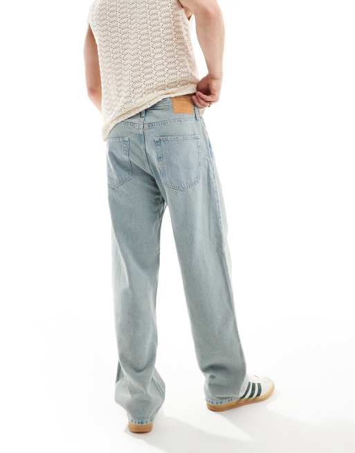 Jack & Jones - Alex - Jean baggy - Bleu clair délavé , 4 de 5