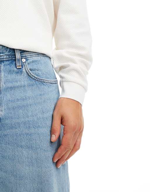 Jack & Jones - Alex - Jean baggy - Bleu moyen vintage délavé, 5 de 5