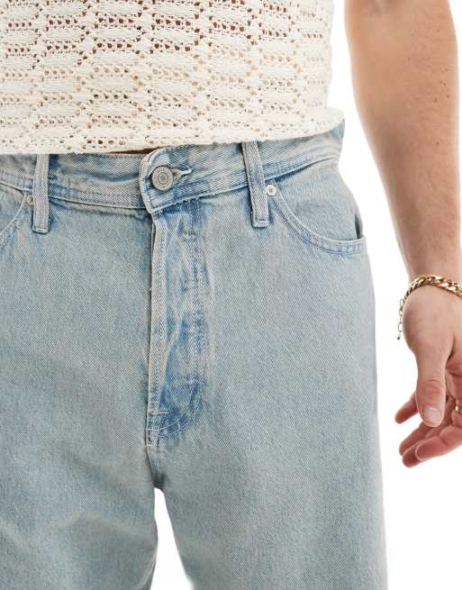 Jack & Jones - Alex - Jeans ampi lavaggio blu chiaro , 2 di 5