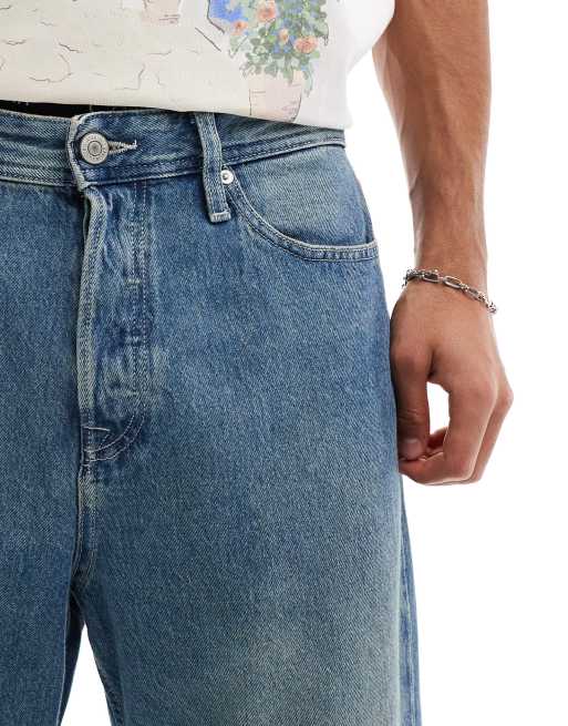 Jack & Jones - Alex - Jeans extra ampi blu lavaggio medio, 5 di 5