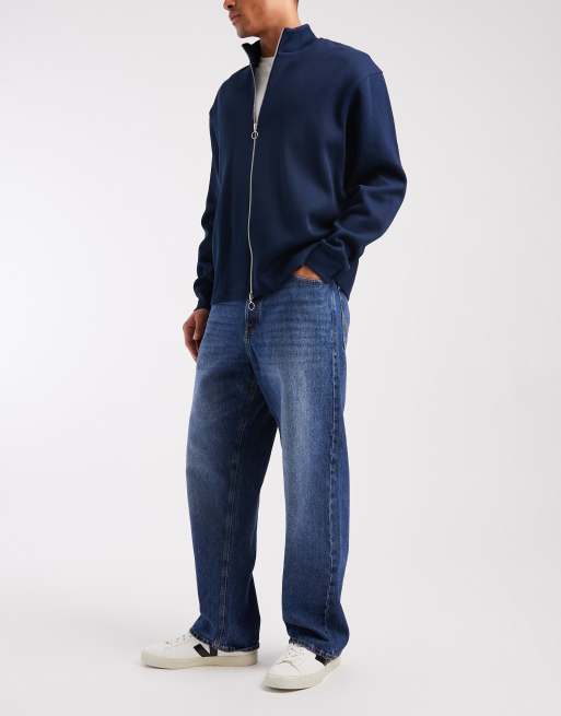 Jack & Jones - Alex - Jeans larghi blu medio, 2 di 5