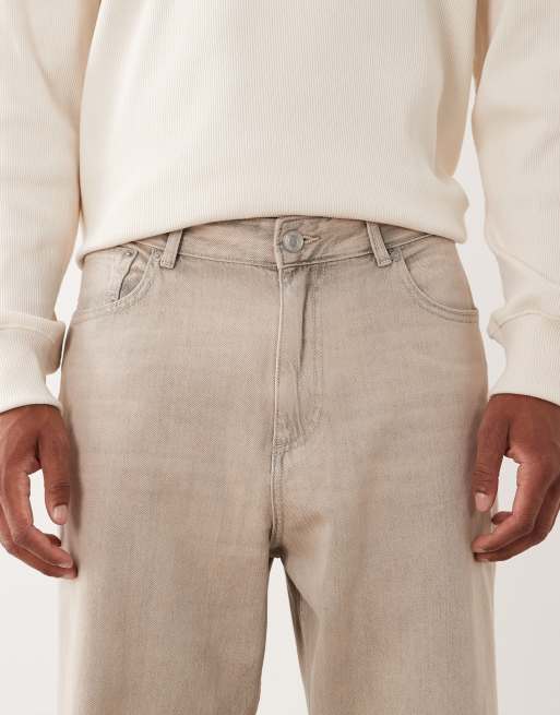 Jack & Jones - Alex - Jeans larghi grigio chiaro con tasca, 4 di 5