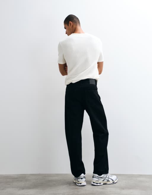 Jack & Jones - Alex - Jeans larghi neri, 5 di 5