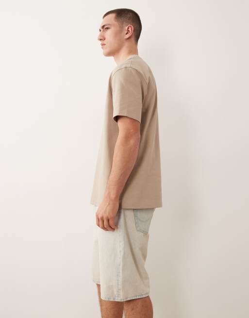 Jack & Jones – Alex – Locker geschnittene Jeans-Shorts in gebleichtem Blau, 3 von 5