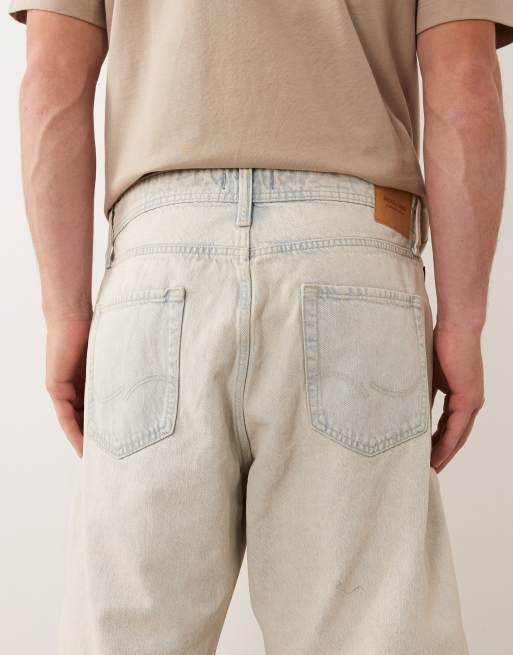 Jack & Jones – Alex – Locker geschnittene Jeans-Shorts in gebleichtem Blau, 5 von 5