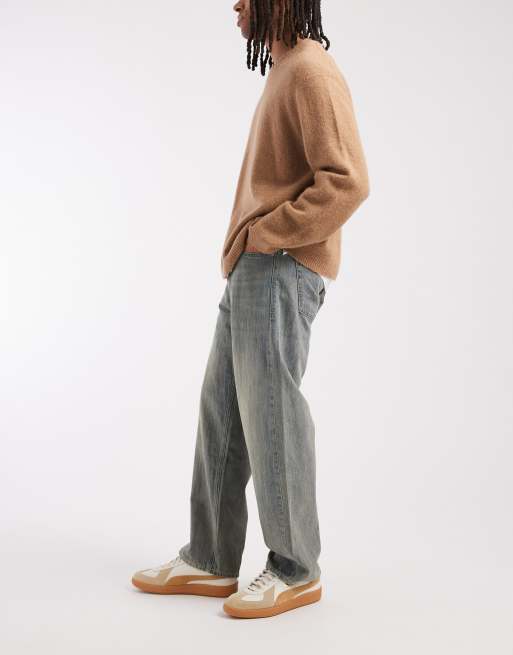 Jack & Jones - Alex - Lysegrå posede jeans, 2 af 5