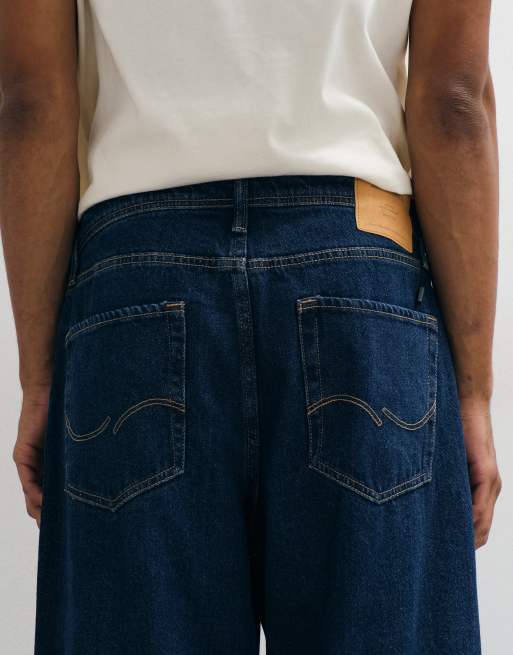 Jack & Jones - Alex - Mellemblå jeans i poset pasform, 4 af 5