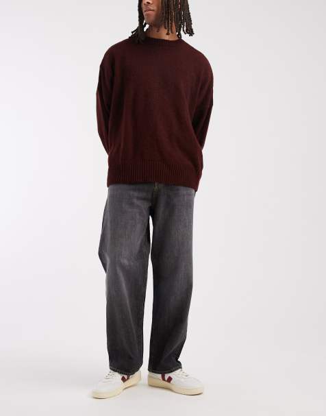 Jack & Jones – Alex – Obszerne szare jeansy - view 1