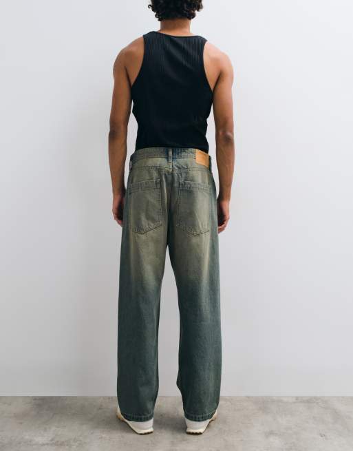 Jack & Jones Alex pantalon baggy gris teinté, 2 de 5
