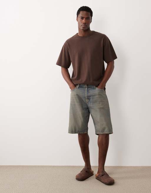 Jack & Jones - Alex - Pantaloncini ampi in denim stinto, 2 di 5