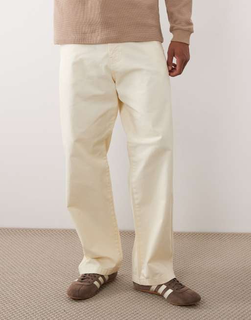 Jack & Jones - Alex - Pantaloni da lavoro ampi bianchi, 2 di 5
