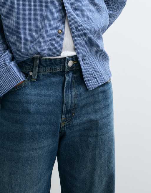 Jack & Jones - Alex - Pantaloni larghi lavaggio blu medio, 3 di 5